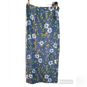 EUC Charter Club petite floral wrap skirt 2P